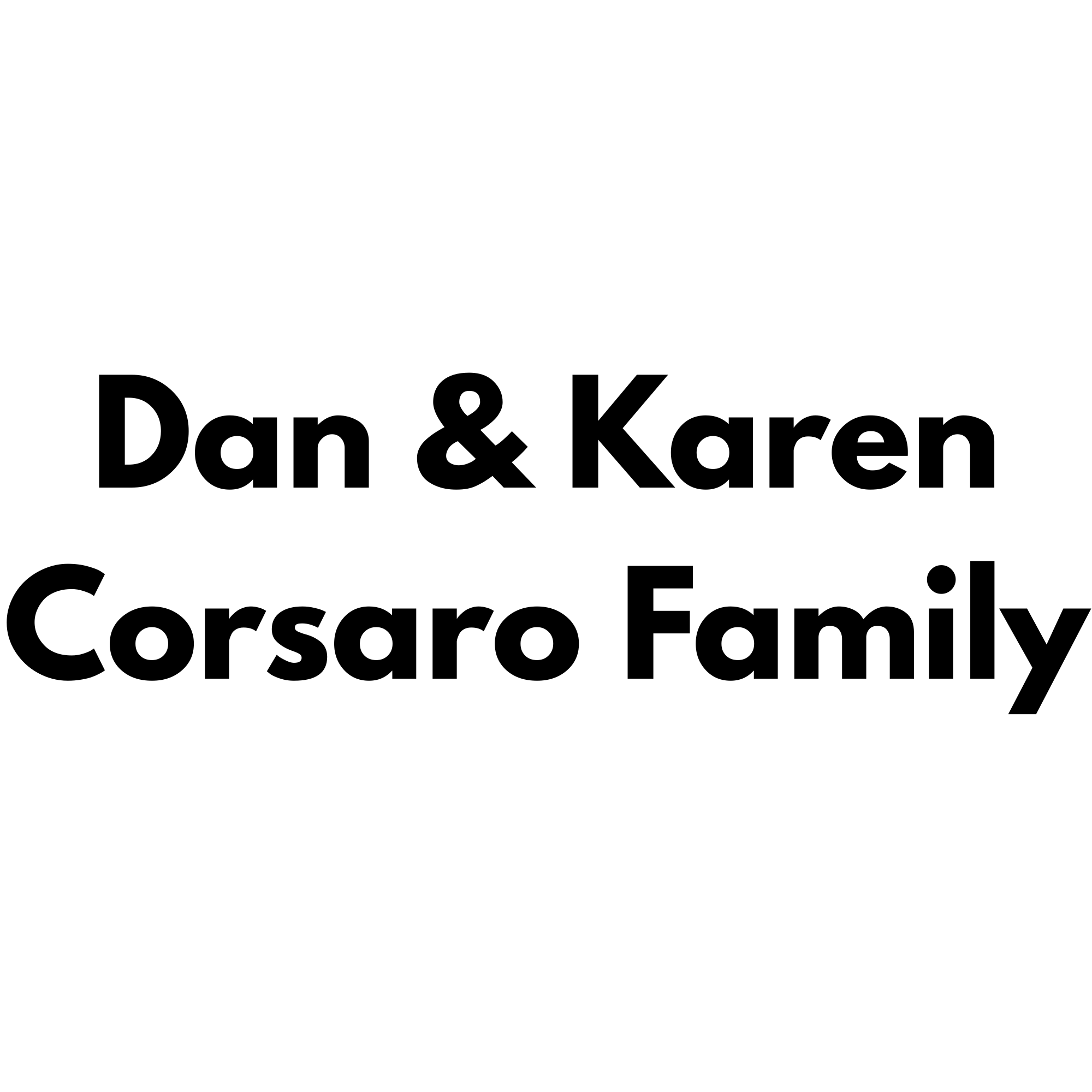 Dan & Karen Corsaro Family